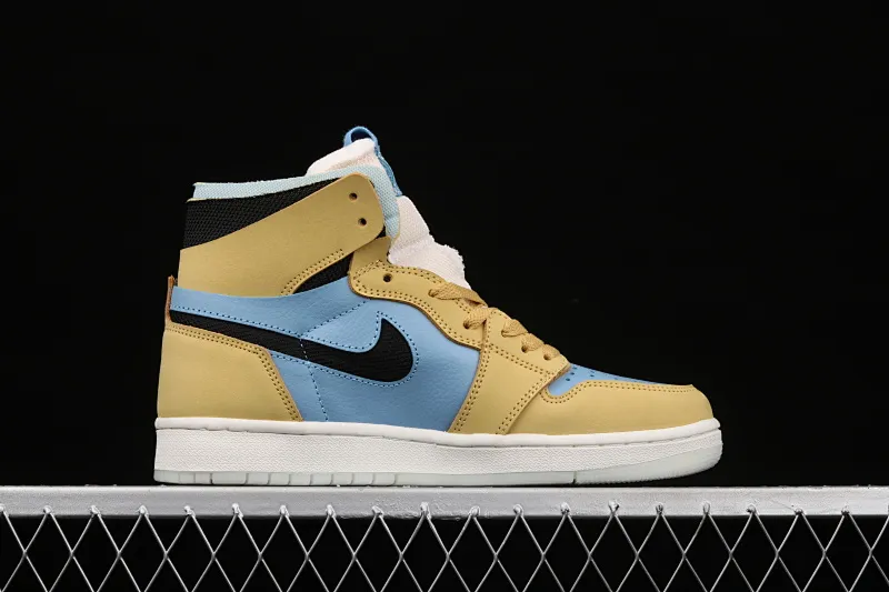 All categories Air Jordan Jordan series basketball shoes Air Jordan 1 High Z version Air Jordan 1 Zoom CMFT AJ1 Joe 1 black blue yellow CT0978-900